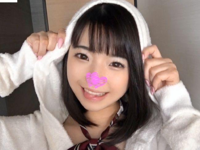 【ロリJKの秘密】『ダメ…気持ち良すぎる…』つぶらな瞳が可愛い制服美少女が、エッチな手つきでオマ○コをいじられ、立ちバックで激しく突かれて絶叫！ウブな見た目とのギャップが最高にエロい！ｗ