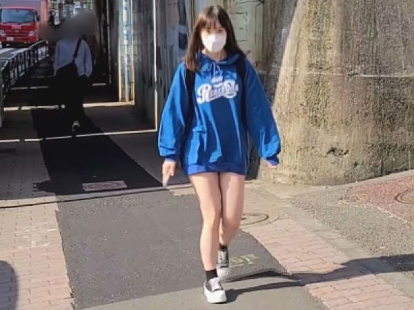 【19歳美尻娘のSEX特訓】『初めてでドキドキ…』ピチピチ素人女子が生足全開でデカチン男優と生チン挿入！エッチの練習が本気モードに！♡