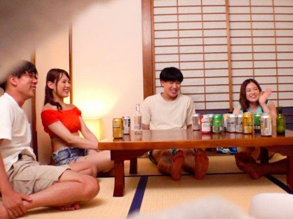 【高嶺の花のEカップ美女】『彼氏いるけど…』貞操観念バッチリの水着ギャルがイケメン男優の甘い言葉にメロメロ！即堕ちでエッチな誘惑に負けてしまう！！