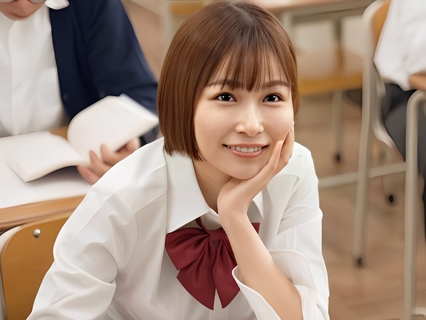 【巨乳女子校生の逆夜這い】『先生、もっと気持ちよくしてあげる♡』河合あすなちゃんが先生のチンポを射精管理！バック＆正常位で連続ピストンされ、快楽に溺れる！♡